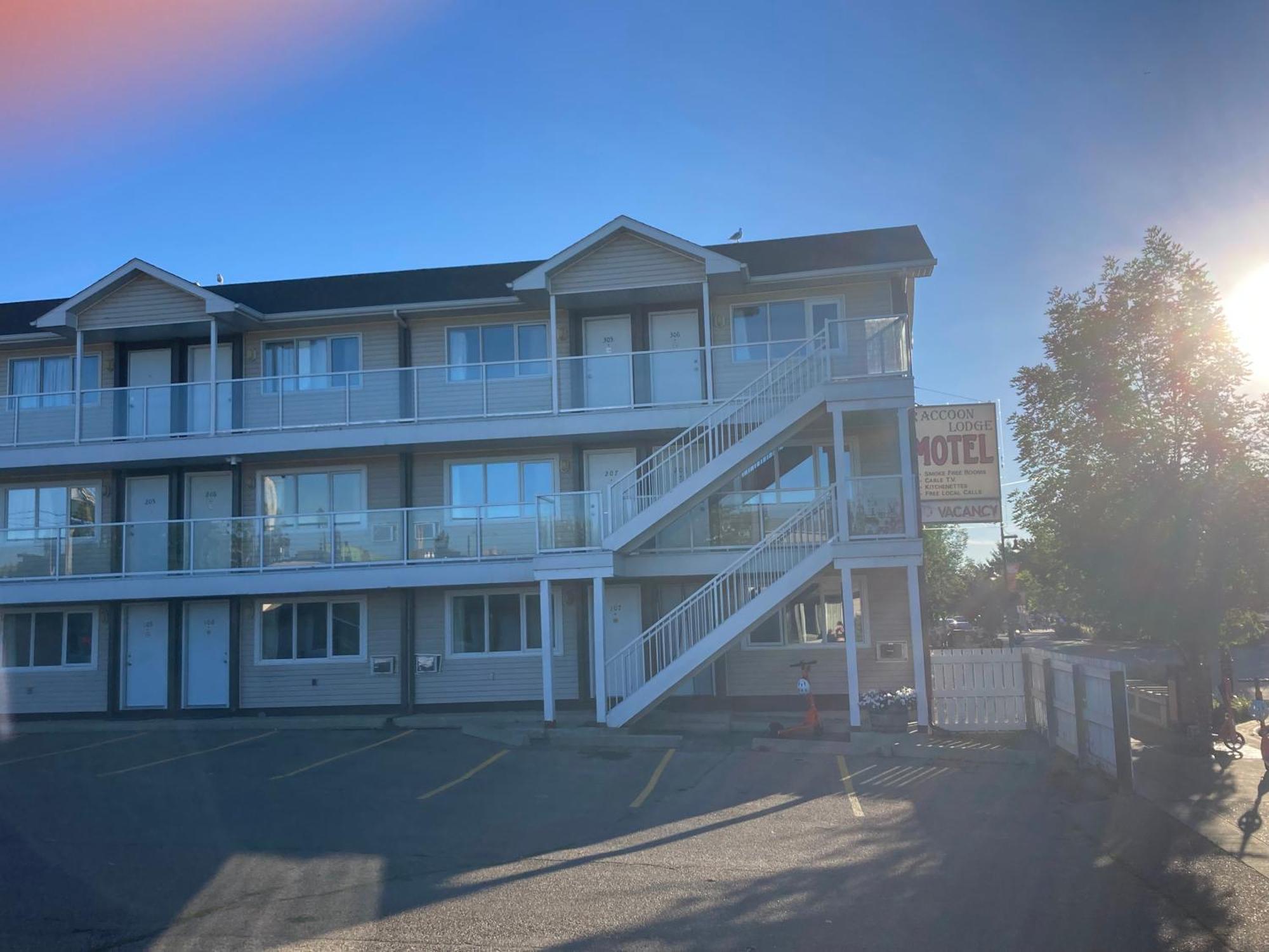 Raccoon Lodge Motel Sylvan Lake Exteriér fotografie