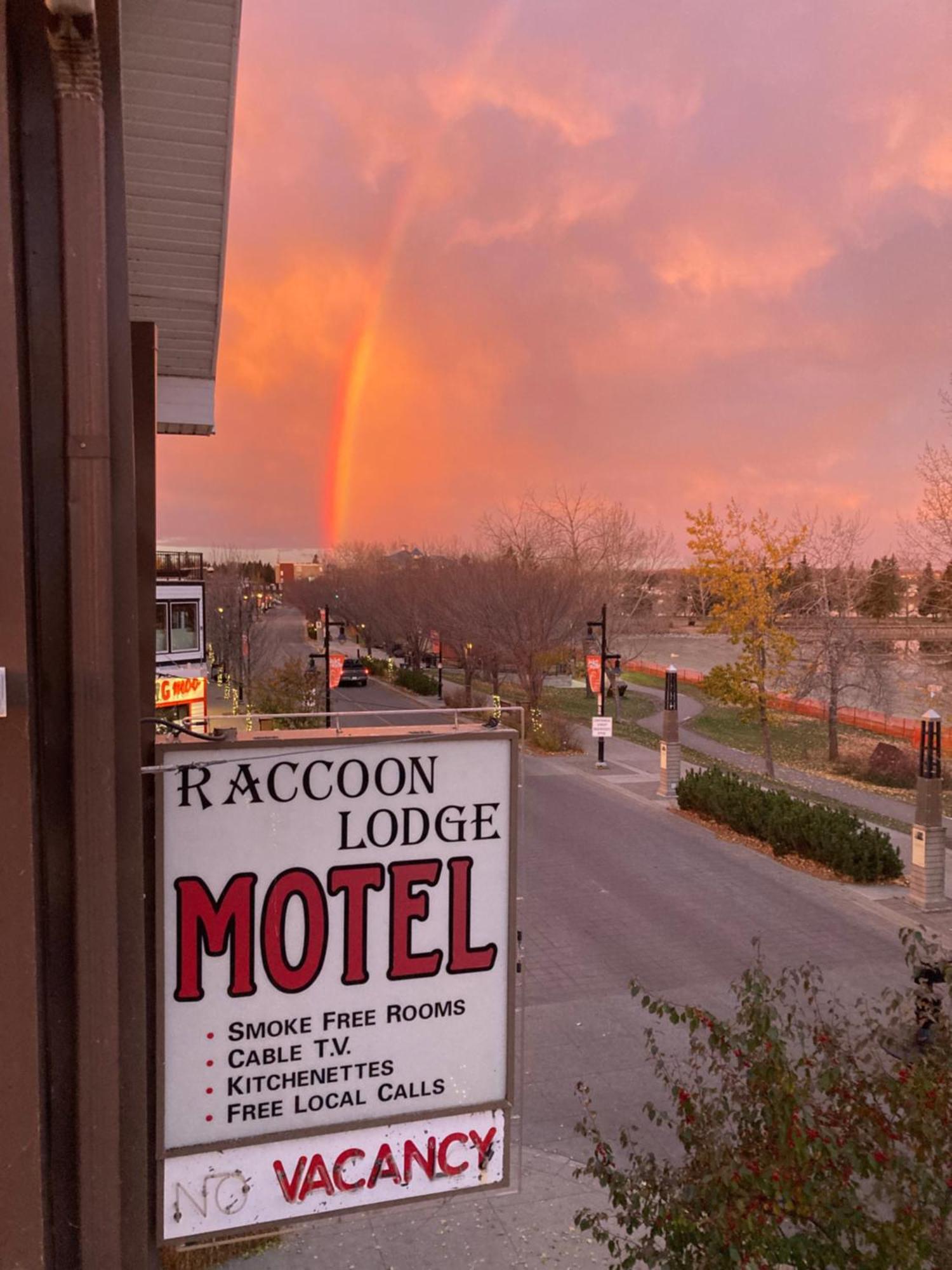 Raccoon Lodge Motel Sylvan Lake Exteriér fotografie